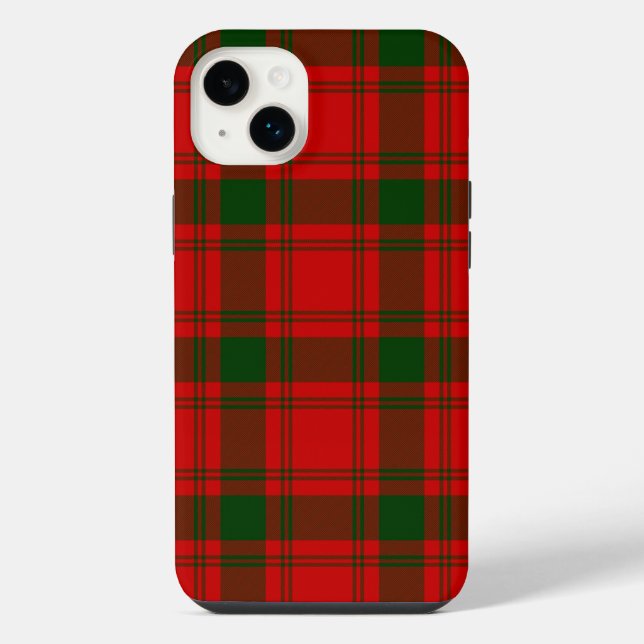 Funda Para iPhone Maquillaje tartán de MacQuarrie (Reverso)