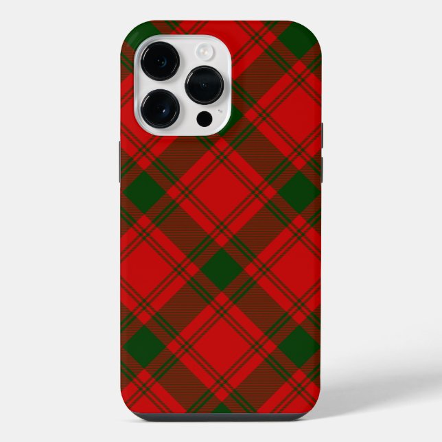 Funda Para iPhone Maquillaje tartán de MacQuarrie (Reverso )