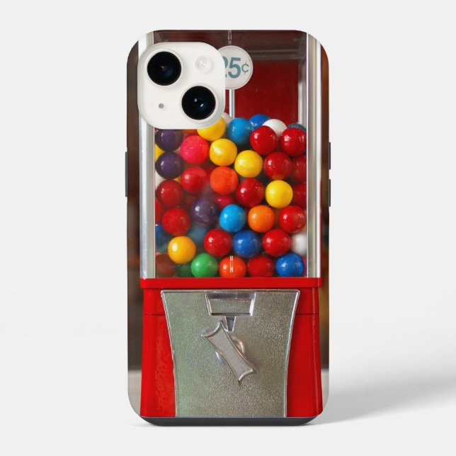 Funda Para iPhone Máquina de Chicles (Reverso )