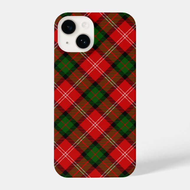 Funda Para iPhone Maquinaria tartan de MacKintosh (Reverso )
