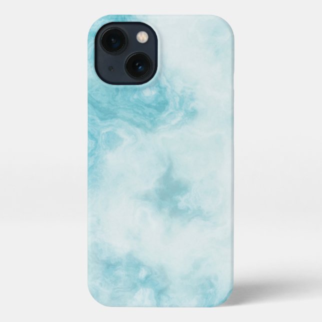 Funda Para iPhone Marble Stone Green iPhone 13 (Reverso )