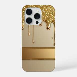 ✨ Marco de Brillo Luxe Flujo Dorado Goteando