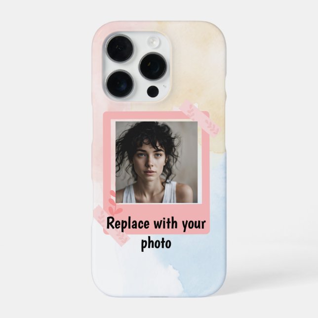 Funda Para iPhone Marco de Foto (Reverso)