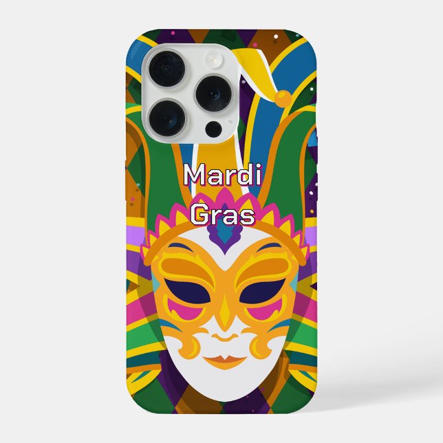 Funda Para iPhone Mardi Gras Holiday Phone Case (Subido por el creador)