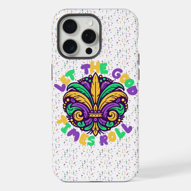 Funda Para iPhone Mardi Gras Que pasen los buenos tiempos (Reverso )