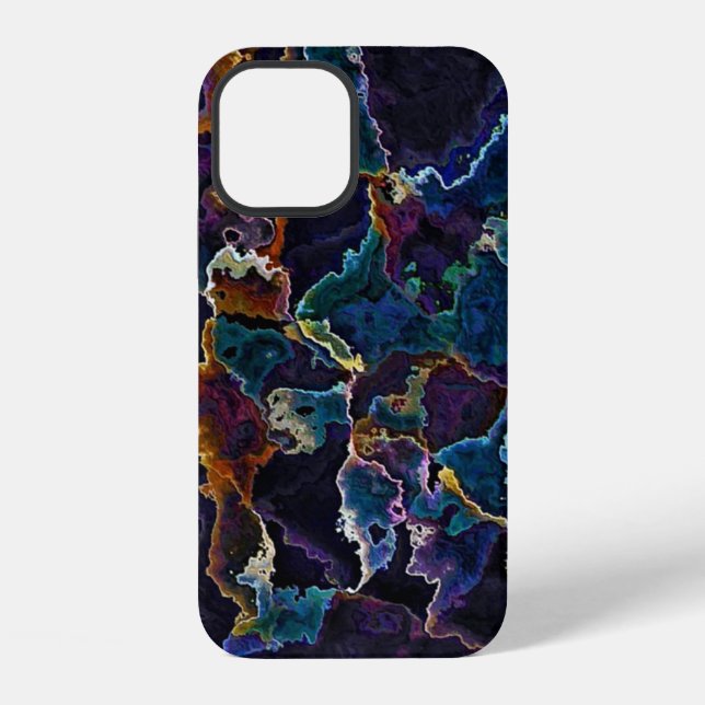 Funda Para iPhone Marea negra  (Reverso )