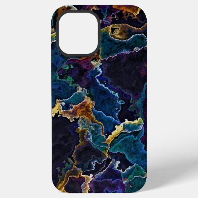 Funda Para iPhone Marea negra  (Reverso )