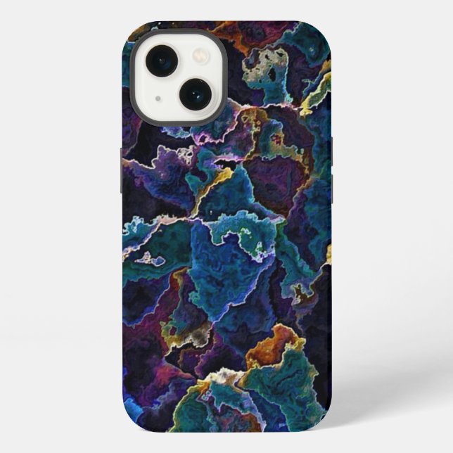 Funda Para iPhone Marea negra  (Reverso )
