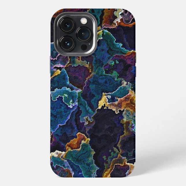 Funda Para iPhone Marea negra  (Reverso )