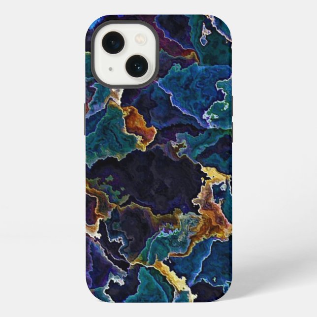 Funda Para iPhone Marea negra  (Reverso )