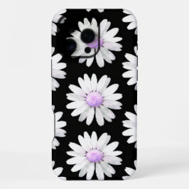 Funda Para iPhone 16 Pro Max Margaritas Moradas Bonitas con Lunares