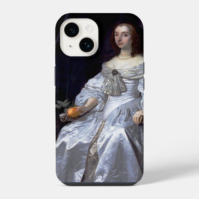Funda Para iPhone María, Princesa de Orange (Reverso )