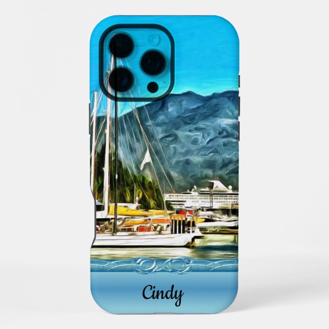 Funda Para iPhone Marina Vallarta 0946  (Reverso )