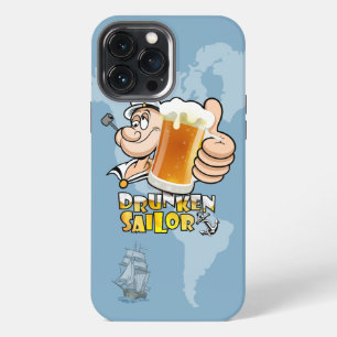Funda Para iPhone 13 Pro Max Marinero Borracho