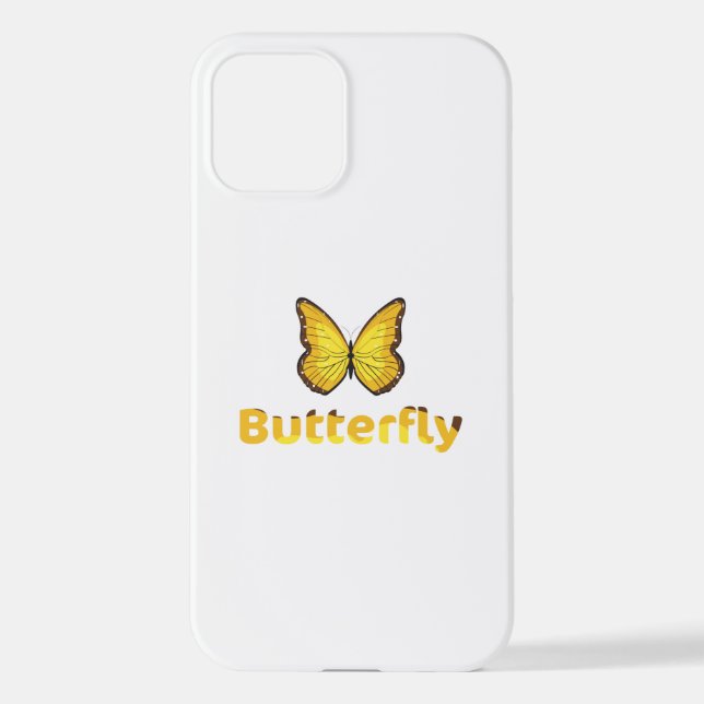 Funda Para iPhone Mariposa (Reverso )