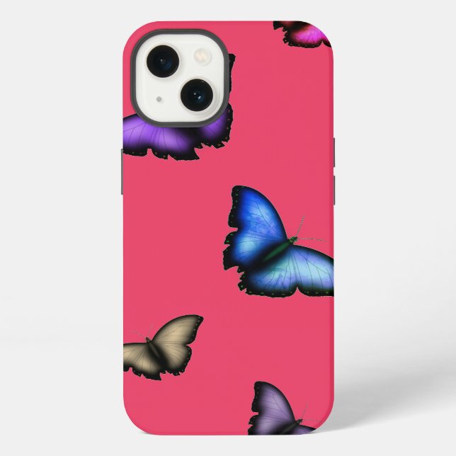 Funda Para iPhone Mariposa (Reverso )