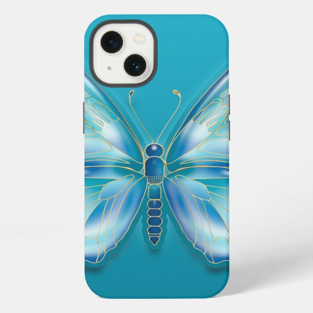 Funda Para iPhone Mariposa (Reverso )