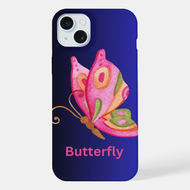 Funda Para iPhone Mariposa (Reverso )