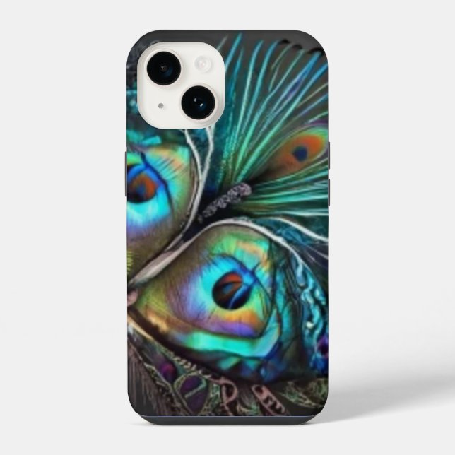 Funda Para iPhone Mariposa abstracta1 (Reverso )
