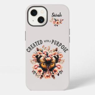 Mariposa Floral Cristiana Creada Con Un Propósito