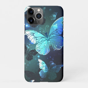 Funda Para iPhone 11Pro Mariposa nocturna fluida