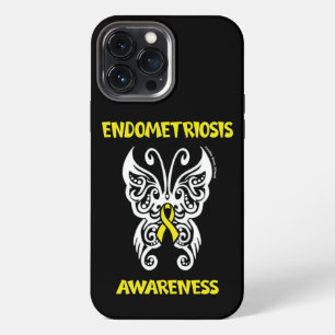 Funda Para iPhone 13 Pro Max Mariposa/Tribal...Endometriosis