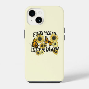 Funda Para iPhone 14 Mariposa vintage   Buscar el brillo interno