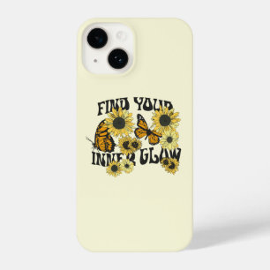 Funda Para iPhone 14 Mariposa vintage Buscar el brillo interno