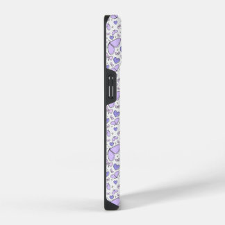 Funda Para iPhone 14 Mariposa violeta estética