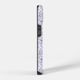 Funda Para iPhone 14 Mariposa Violeta Monada Estética