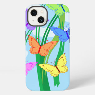 Mariposas de Colores y Cielo