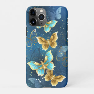 Funda Para iPhone 11Pro Mariposas doradas