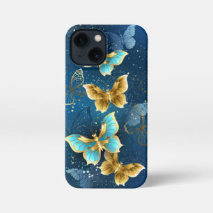 Funda Para iPhone 13 Mini Mariposas doradas