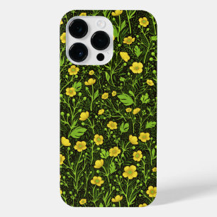 Funda Para iPhone 14 Pro Max Mariposas en negro
