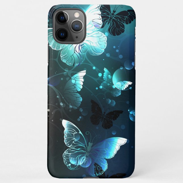 Funda Para iPhone Mariposas nocturnas (Reverso)