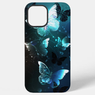 Funda Para iPhone 12 Pro Max Mariposas nocturnas de menta
