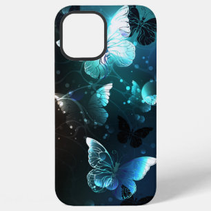 Funda Para iPhone 12 Pro Max Mariposas nocturnas de menta