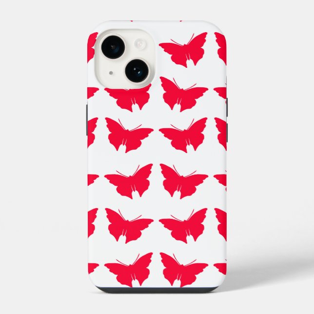 Funda Para iPhone Mariposas Rouge Bold Mod (Reverso )