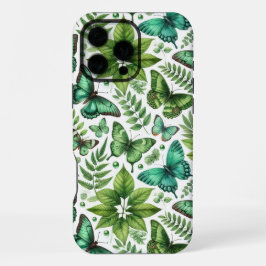 Funda Para iPhone 16 Pro Max Mariposas Verde Azul
