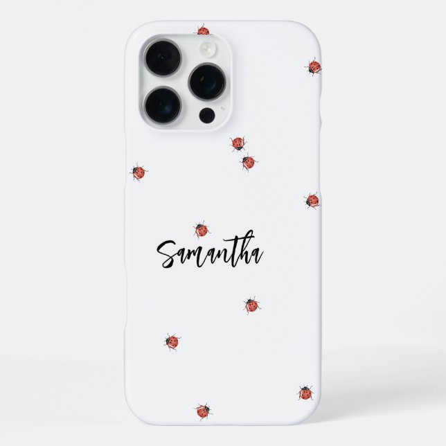 Funda Para iPhone Mariquita Divertida  (Reverso )
