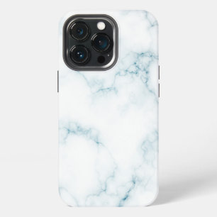 Funda Para iPhone 13 Pro Mármol Azul Elegante