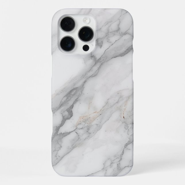 Funda Para iPhone Mármol Blanco (Reverso )