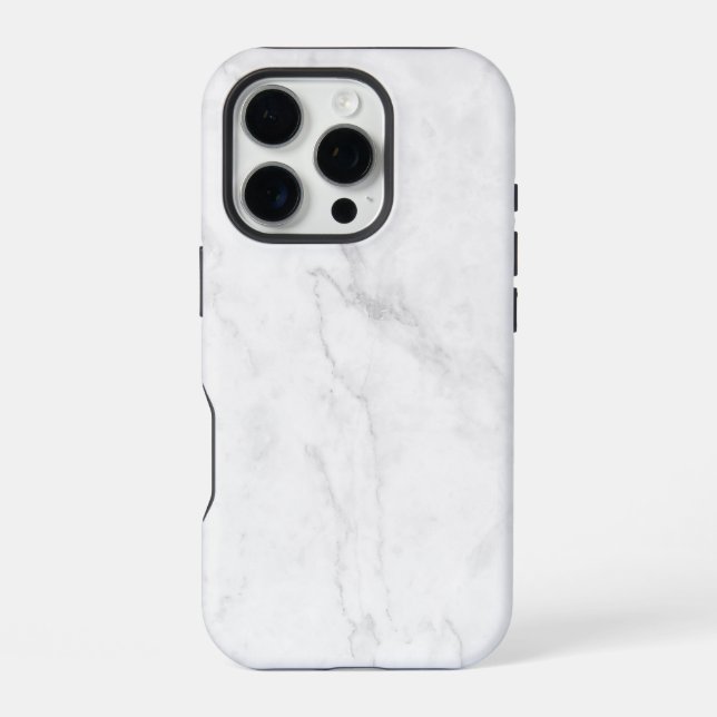 Funda Para iPhone Mármol Blanco (Reverso )