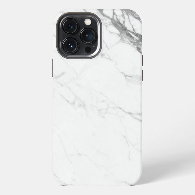 Funda Para iPhone Mármol blanco (Reverso )