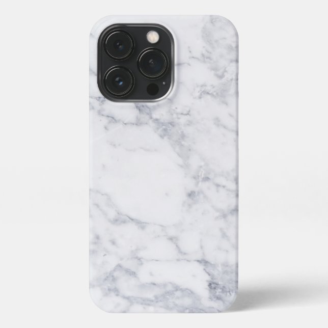 Funda Para iPhone Mármol blanco (Reverso)