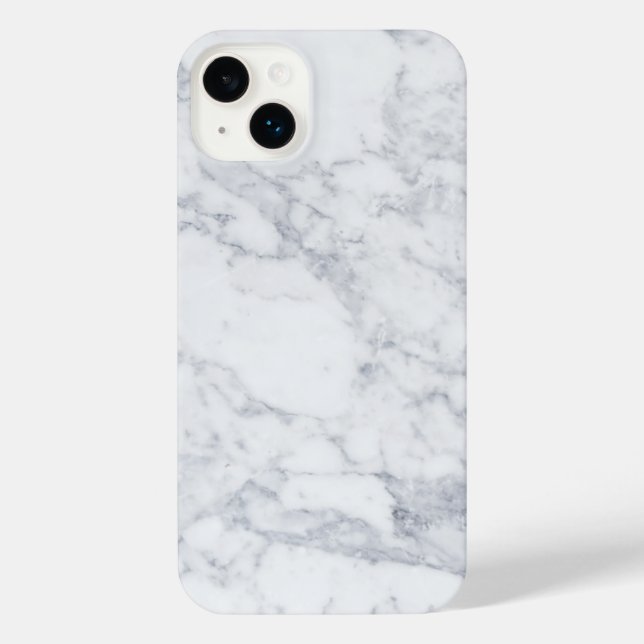 Funda Para iPhone Mármol blanco (Reverso )