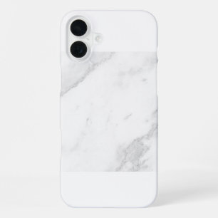 Funda Para iPhone 16 Plus Mármol Blanco