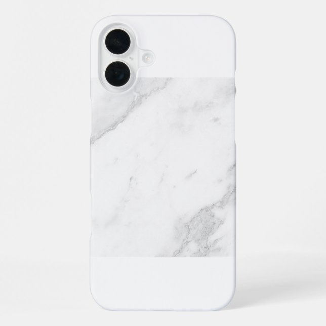 Funda Para iPhone Mármol Blanco (Reverso )