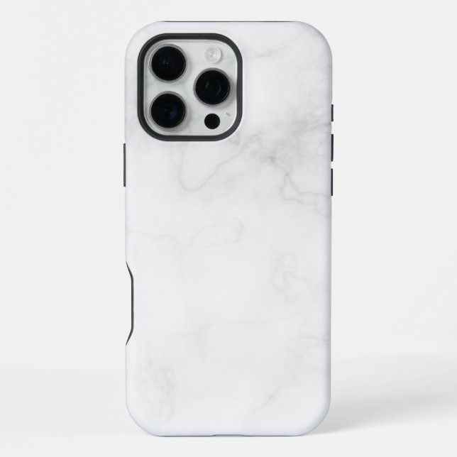 Funda Para iPhone Mármol blanco (Reverso )