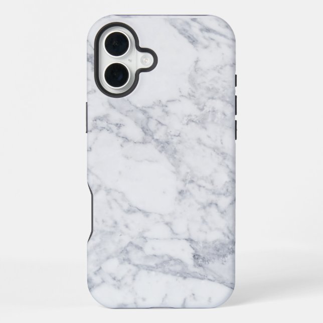 Funda Para iPhone Mármol blanco (Reverso )
